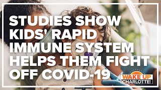Studies show kids' rapid immune system helps them fight off COVID-19