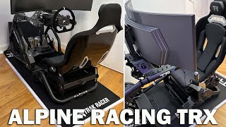 Sim Racing Cockpit DESIGNED by F1 Engineers! Trak Racer Alpine TRX Review