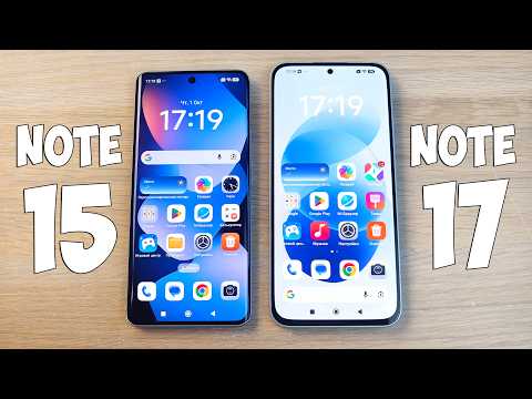XIAOMI REDMI NOTE 15 VS REDMI NOTE 17 - THE RESULTS ARE SURPRISING! A COMPLETE COMPARISON