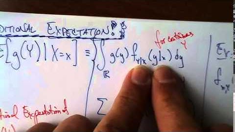 Conditional Expectation 1