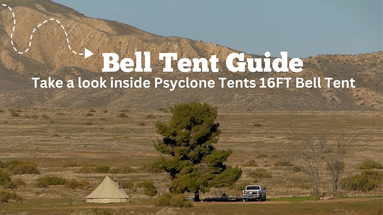 Psyclone Tents 16FT (5M) Bell Tent Guide with Mountain Sports
