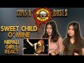 GUNS N' ROSES REACTION | SWEET CHILD O' MINE REACTION | PATREON REQUEST | NEPALI GIRLS REACT