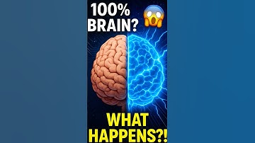 What If You Used 100% of Your Brain? 🧠😮 #shorts #science #whatif