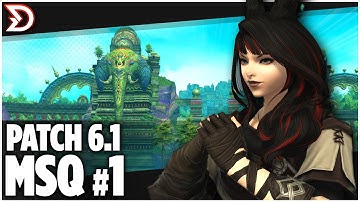 FFXIV: Endwalker | 6.1 MSQ Reaction — Newfound Adventure ► Friends for the Road