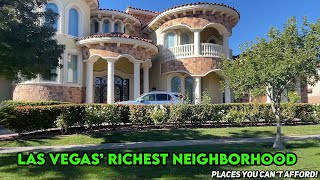 Here's What The Richest Neighborhood In Las Vegas Looks Like