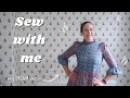 Sewing a dreamy autumn dress  sew with me