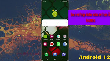 Samsung Galaxy S21 : How to set Swipe Shutter button as Create Gif in camera