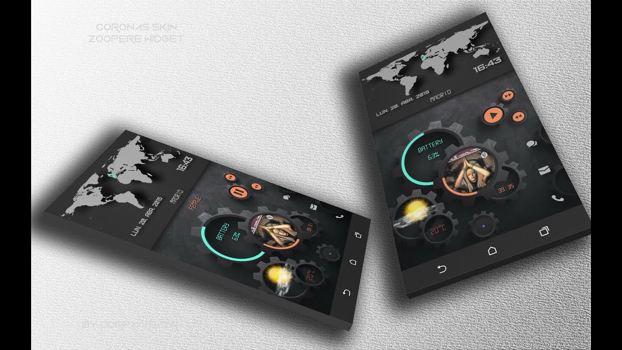 download template zooper widget pro bismillah