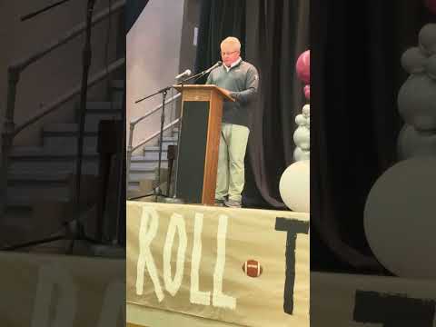 Jeff Fleming introduces Tom Parham