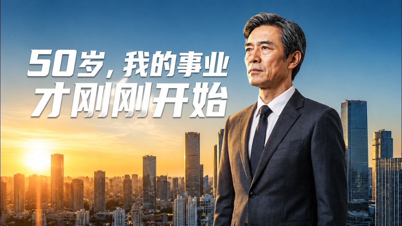 50歲，我的事業才剛剛開始