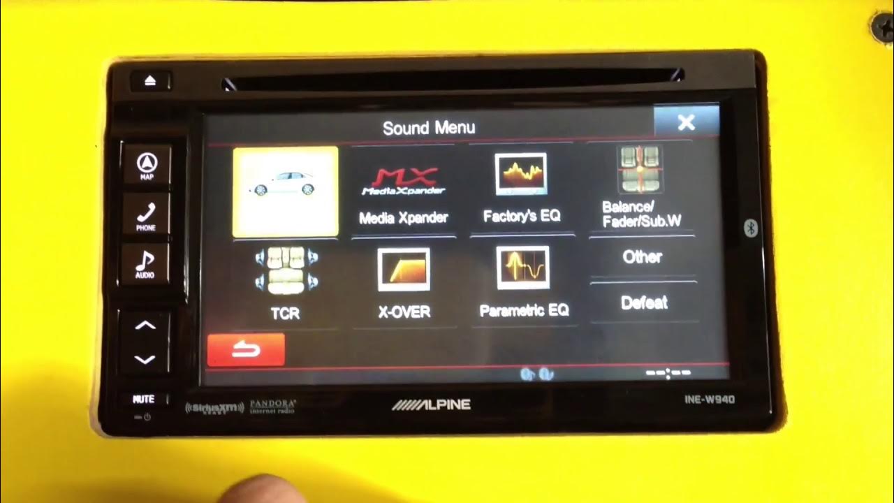 NEW Alpine INEW940 Head Unit YouTube