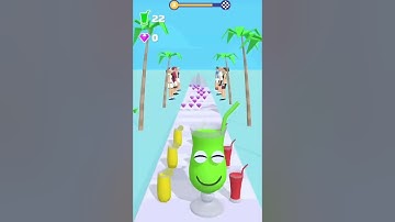 Juice run ! Satisfying video All level gameplay,  Android ios