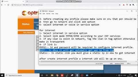 How to Configure Optical Network(ONU) Brand Optronix?