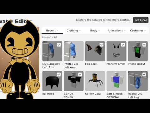 Making Bendy A Roblox Account Youtube - roblox making bendy and the ink machine an account