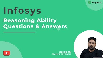 Infosys Reasoning Ability Questions and Answers
