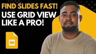 How to Quickly Navigate Google Slides with Grid View Grid View For Google Slides