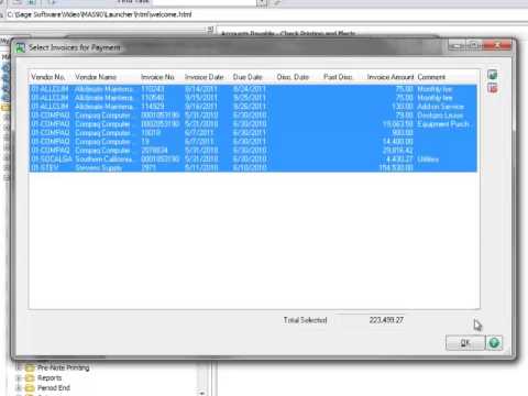 Processing Electronic Payments And ACH File Generation