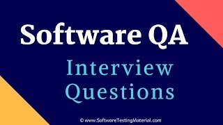 Software QA Interview Questions And Answers screenshot 5