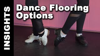Dance Flooring Considerations During the Purchasing Process - Let's discuss home and commercial dance flooring considerations. In this video will outline 
- what to look for in marley (vinyl) flooring,
    - roll sizes
    - shoe types (hard or soft)
    - pricing
    - single sided vs double sided
    - portable vs permanent