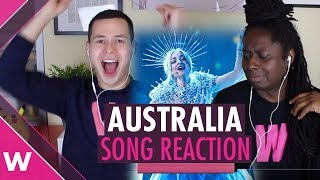 Australia Eurovision 2019 | Song reaction video | Kate Miller-Heidke "Zero Gravity"