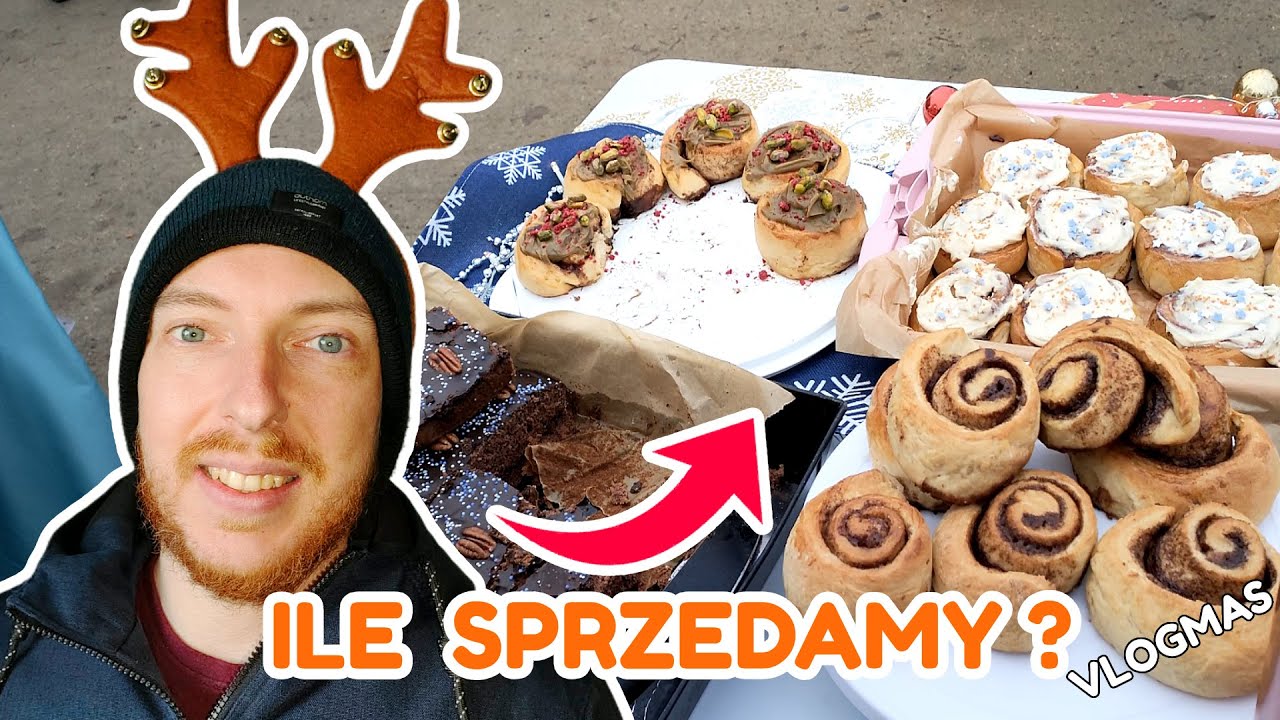 Wystawiamy WŁASNE WYPIEKI na JARMARKU ŚWIĄTECZNYM - Jak nam pójdzie?