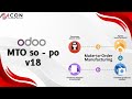 Odoo MTO Process | Sales Order to Purchase Order Flow | Odoo18 Functional Video