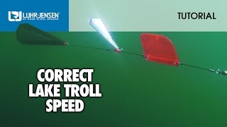 Correct Lake Troll Speed: Luhr-Jensen® TECH TIPS Resimi