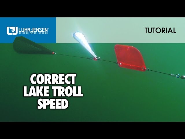 Correct Lake Troll Speed: Luhr-Jensen® TECH TIPS 