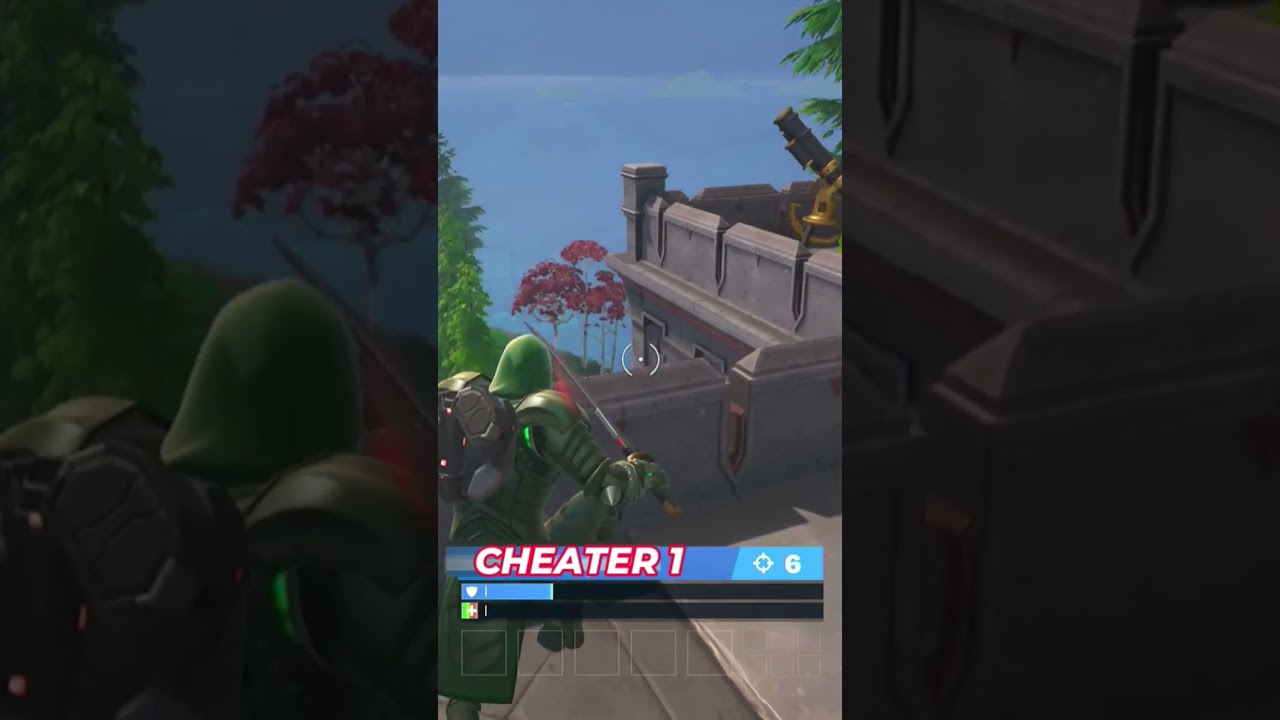 These are Two of the WORST CHEATERS! 🤣#gaming #fortnite #fyp #fypage #hacker #cheating #fun #funny
