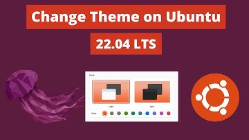 Change Theme on Ubuntu 22.04LTS | Dark Theme | Custom Theme (Red, Green Blue)