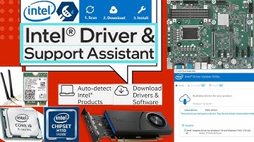 Install Intel Driver Support Assistant