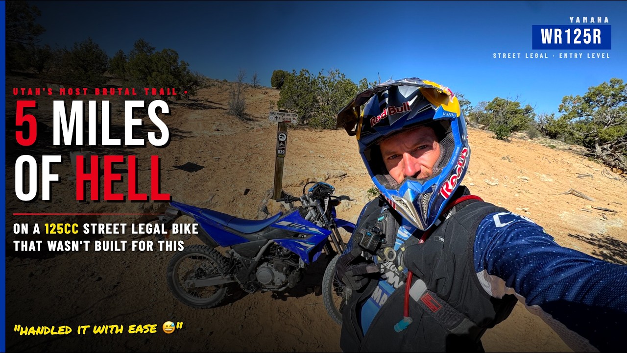 5 Miles of Hell | Yamaha's WR125 Shakedown Test