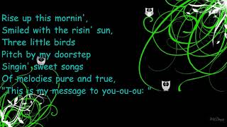Maroon 5 -  Three Little Birds lyrics video
