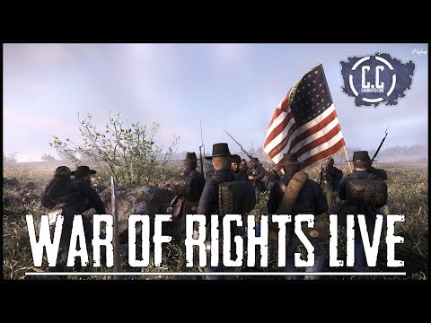 center for reproductive rights WAR OF RIGHTS LIVE | 1080p | Harpers Ferry Skirmish | 200 Player Stress Test!
