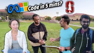 Challenging World's Most Selective University with Coding Question! #codein5mins