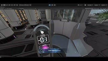 Space Ship Environment Design in Unity 3D Game