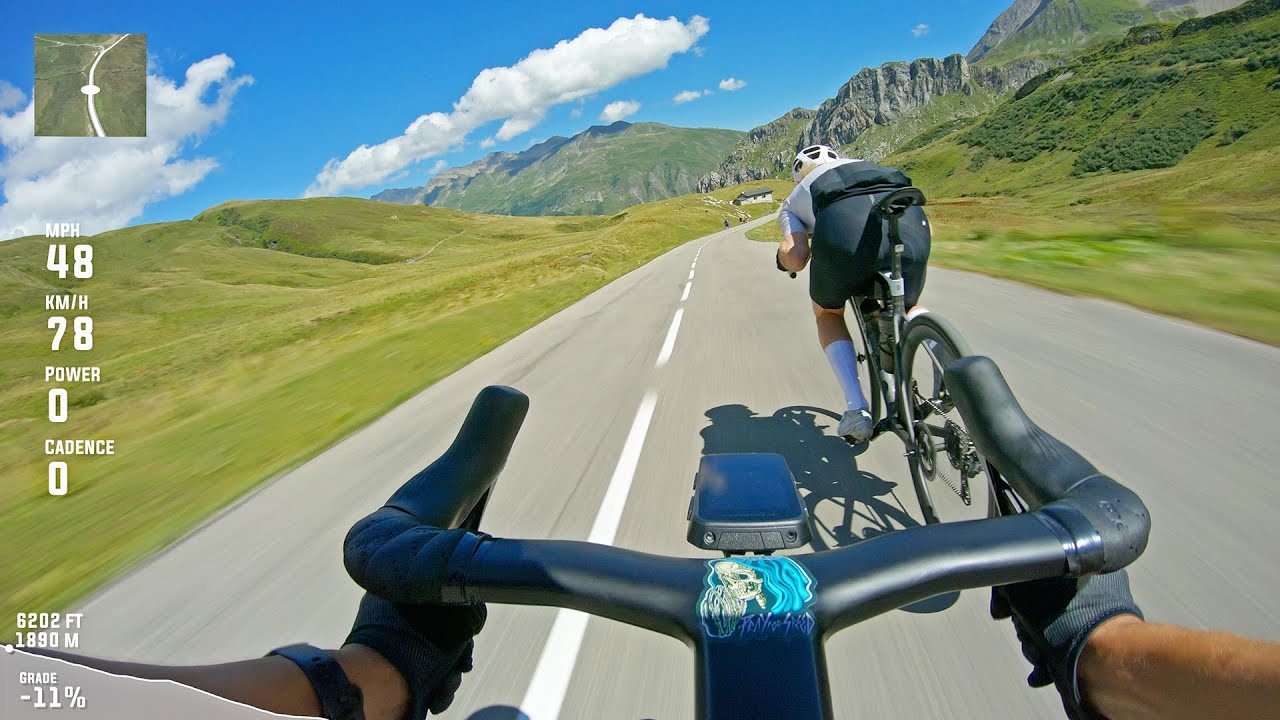 Descending (and crashing) Cormet de Roselend | French Alps #4