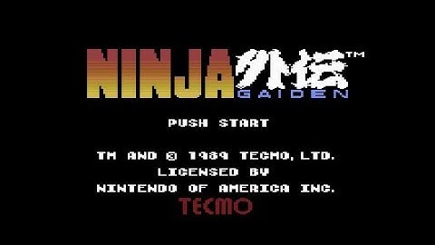 NES Ninja Gaiden - Unbreakable Determination + Intro (Atari 8-bit POKEY Chiptune Cover) [Act 4-2]