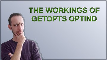 The workings of getopts OPTIND