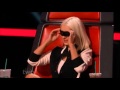 Christina Aguilera-The voice 5 + Funny moments!