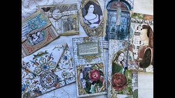 Junk Journal making more fun ephemera for Medieval Mirage Part 9