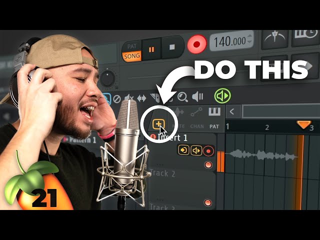 HOW TO RECORD VOCALS in FL Studio 21 in 4 Minutes! (super easy) class=