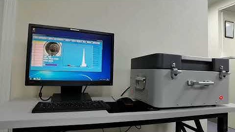 Demo Video of X ray fluorescence spectrometer for gold analysis DX-800