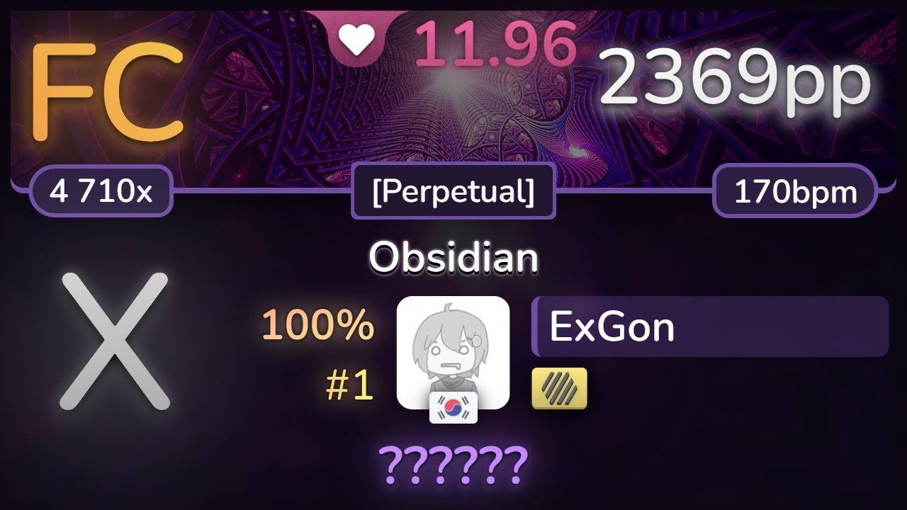 [CTB] 12.0⭐ ExGon | ExileLord - Obsidian [Perpetual] +HD SS (#1 2369pp ...