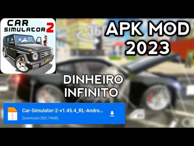 CAR SIMULATOR 2 APK MOD DINHEIRO INFINITO ATUALIZADO 2023 