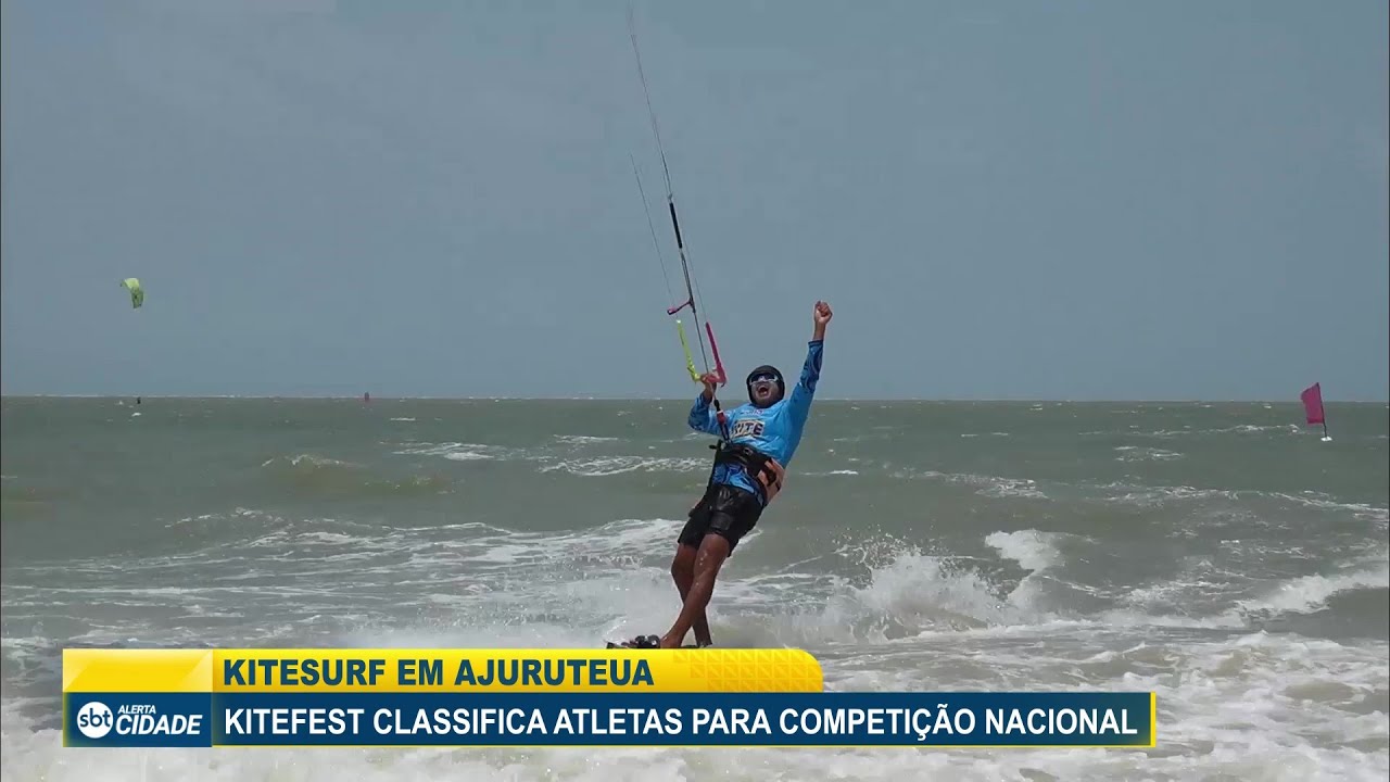 KITESURF EM AJURUTEUA: KITEFEST CLASSIFICA ATLETAS PARA COMPETIÇÃO NACIONAL