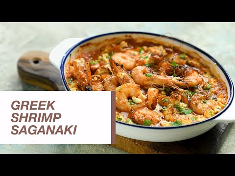 Greek Shrimp Saganaki | Food Channel L Recipes