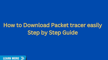 How to Download and Install Packet tracer | VU CS610P