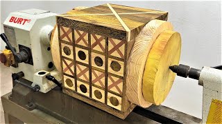 Amazing Woodturning Techniques  - The Secret To Creating Beautiful Products From Wasted Wood Pieces