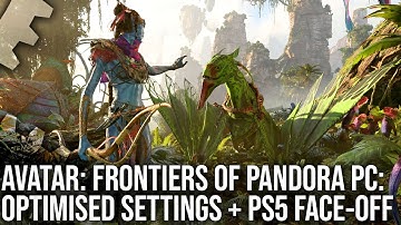 Avatar: Frontiers of Pandora PC vs PS5 Graphics, Optimised Settings, FSR 3 Breakdown